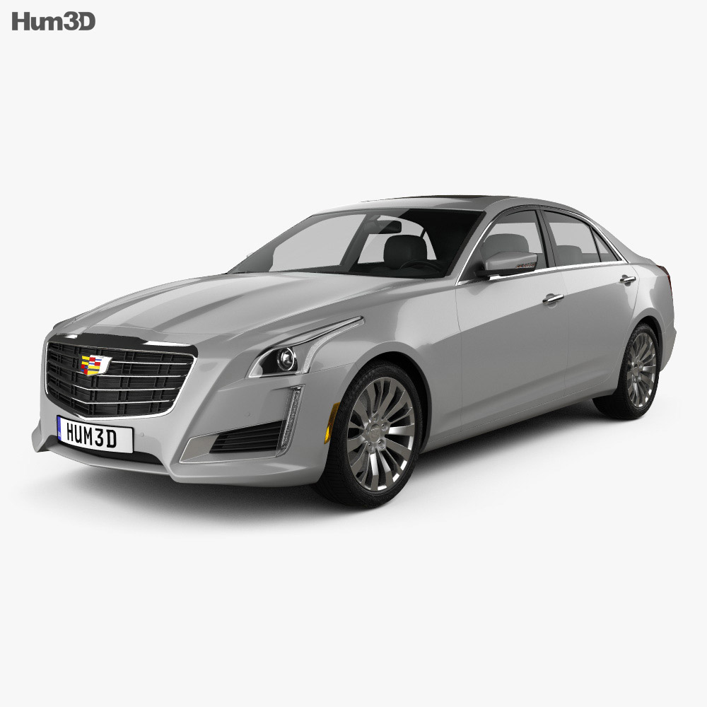 Cadillac CTS Premium Luxury 2019 Modelo 3D - Vehículos on Hum3D