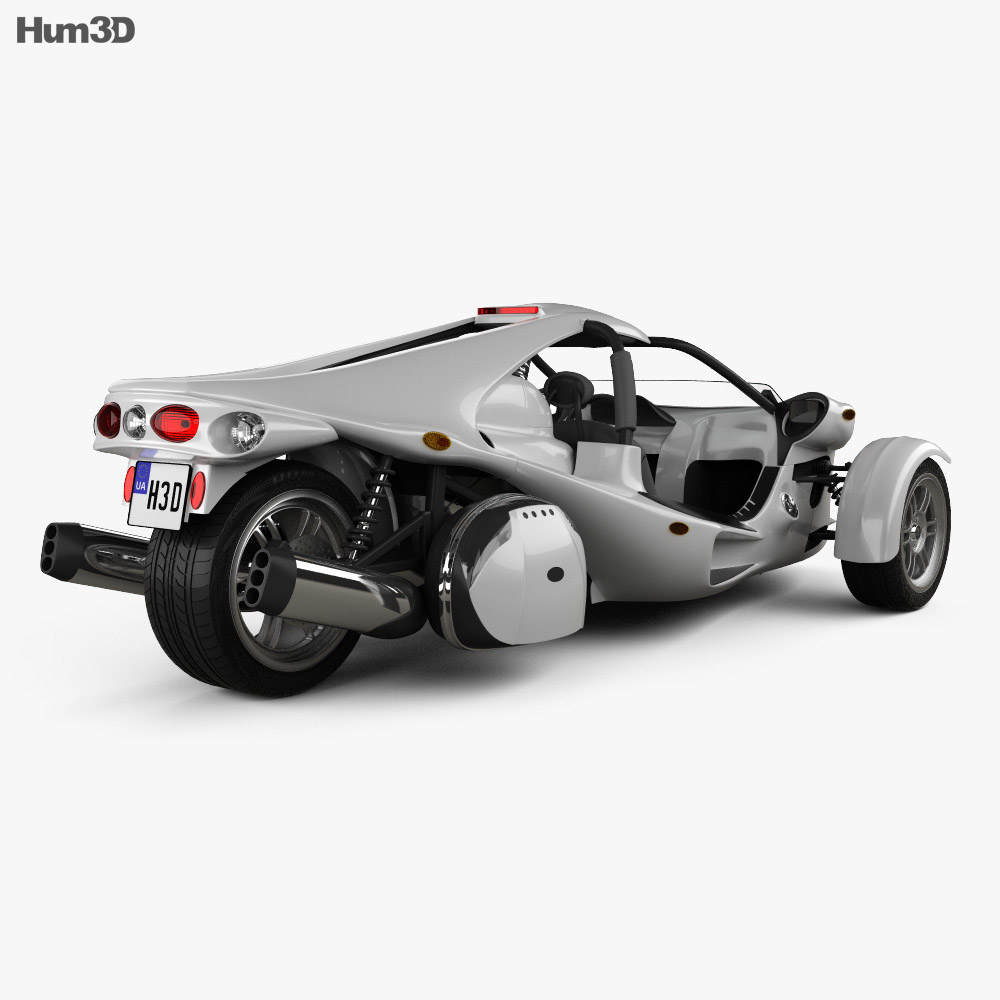 Campagna T-Rex 16S 2013 3d model back view