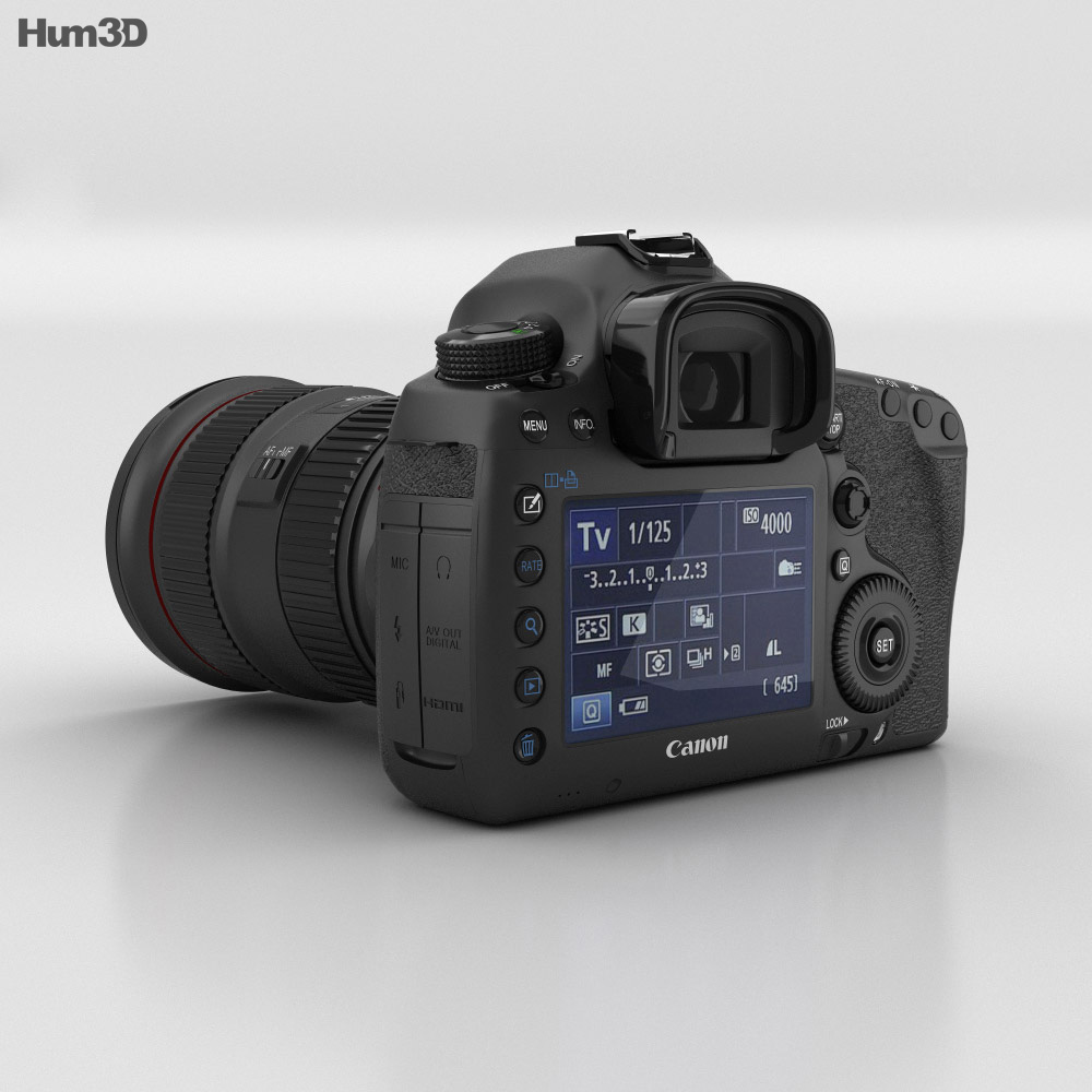 Canon EOS 5D Mark III 3d model