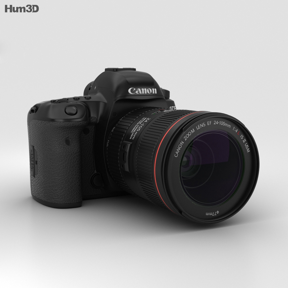Canon EOS 5D Mark IV 3Dモデル