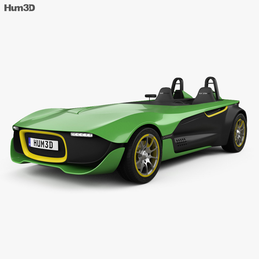 Caterham AeroSeven 2014 3d model