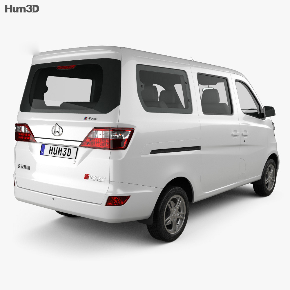 Chana Star Passenger Van 2016 3D model - Vehicles on Hum3D