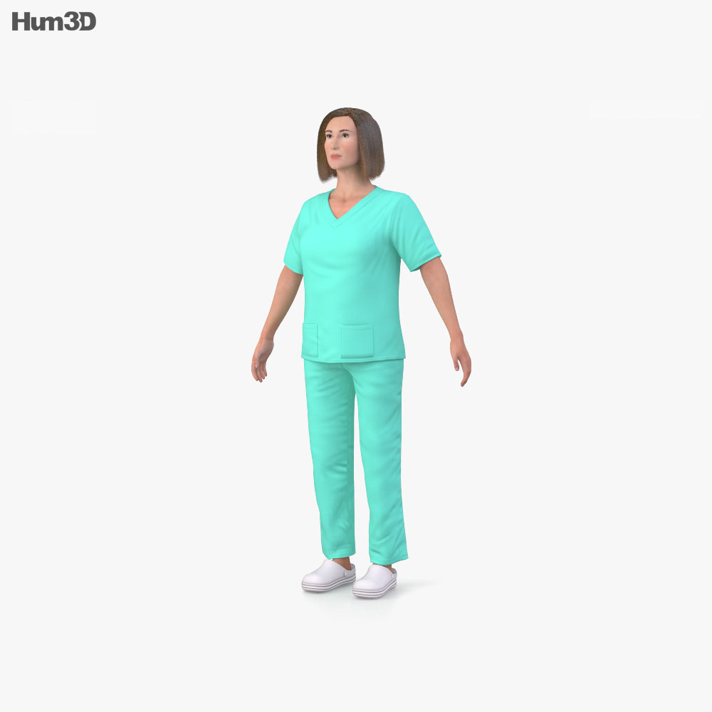 Nurse 3d model