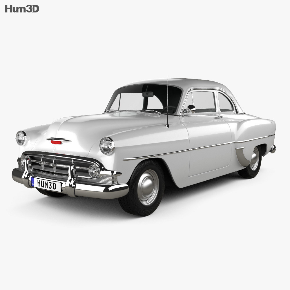 Chevrolet 210 Club Coupe 1953 3D 모델 