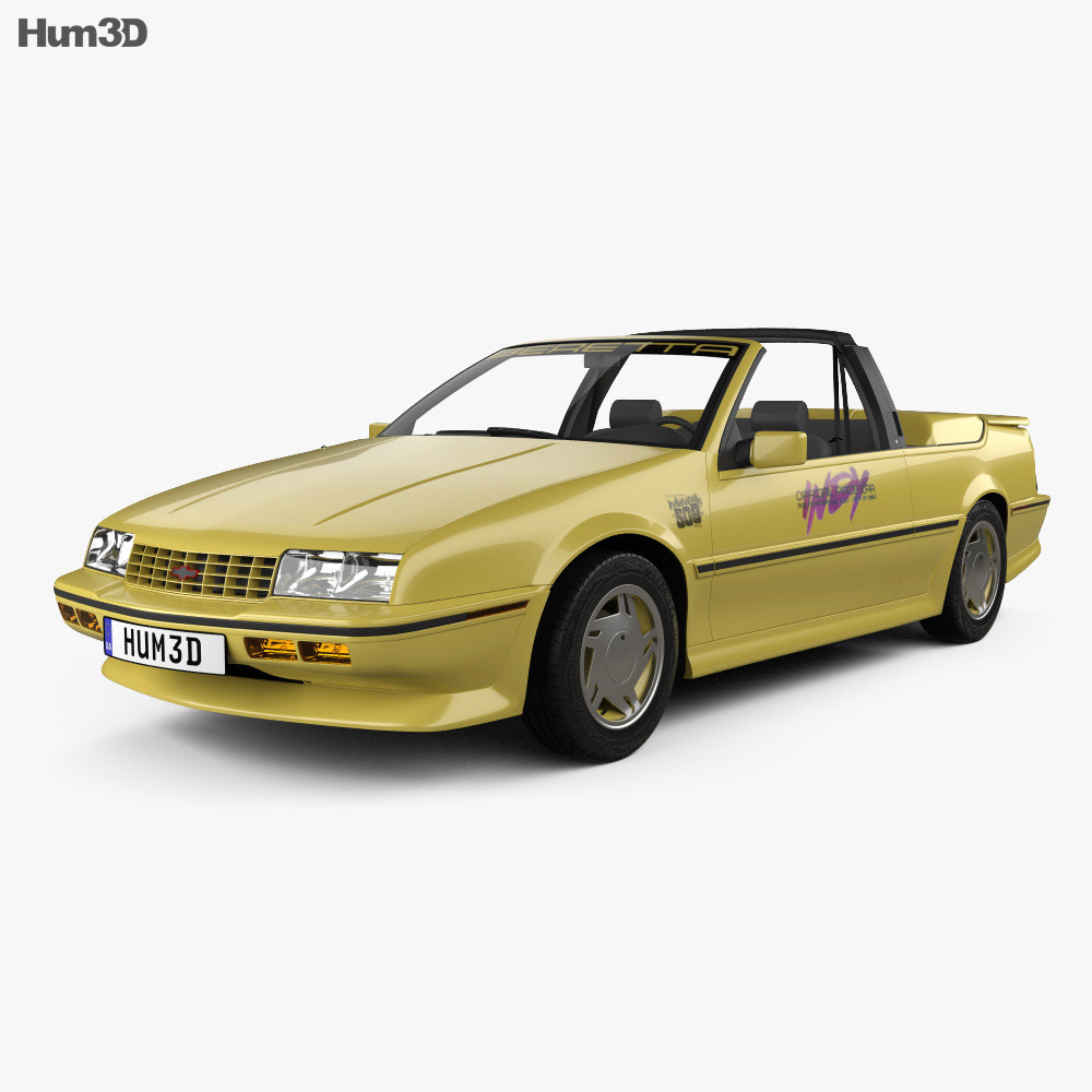 Chevrolet Beretta Indy 500 Pace Car 1993 Modèle 3d