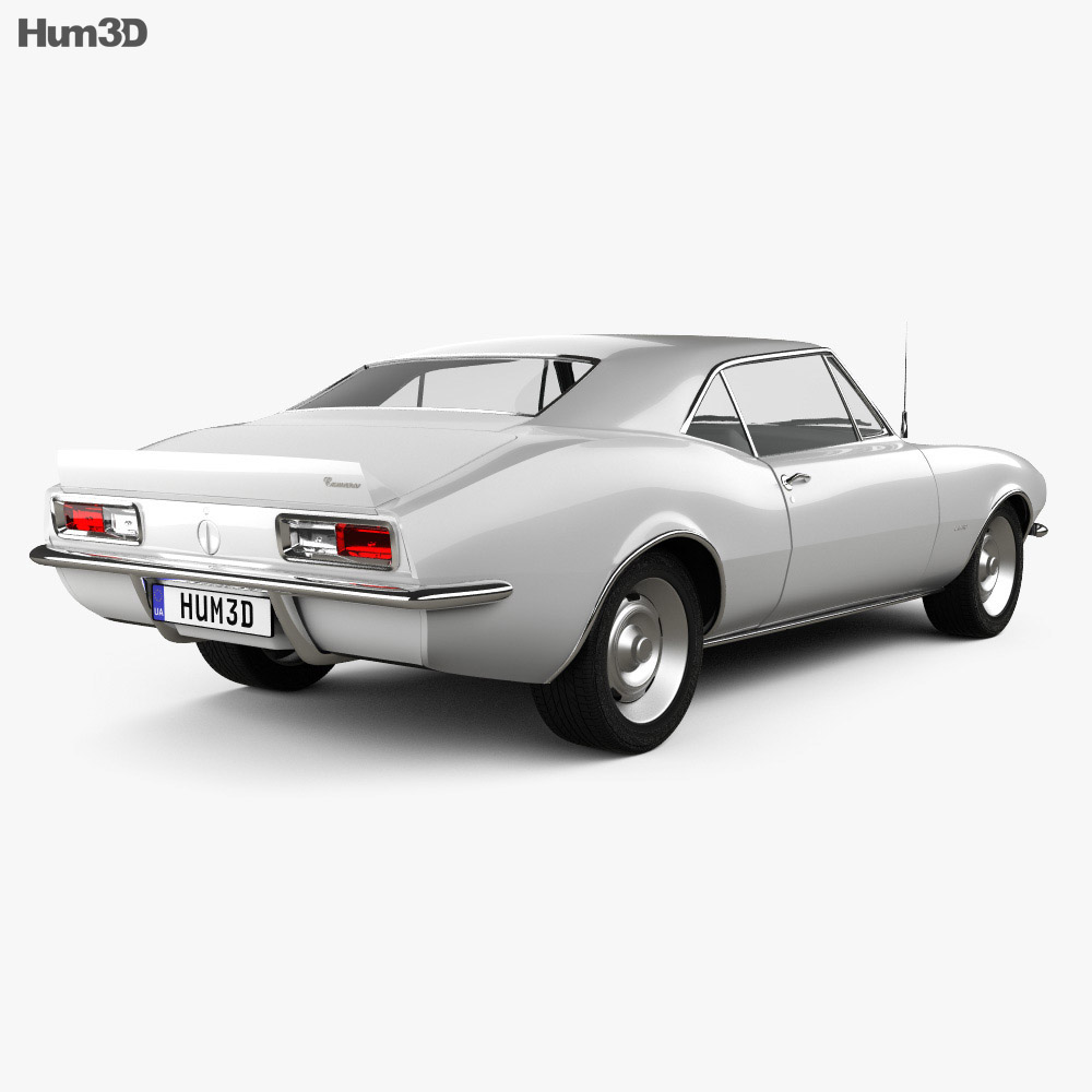 Chevrolet Camaro SS 1967 3D model - Vehicles on Hum3D