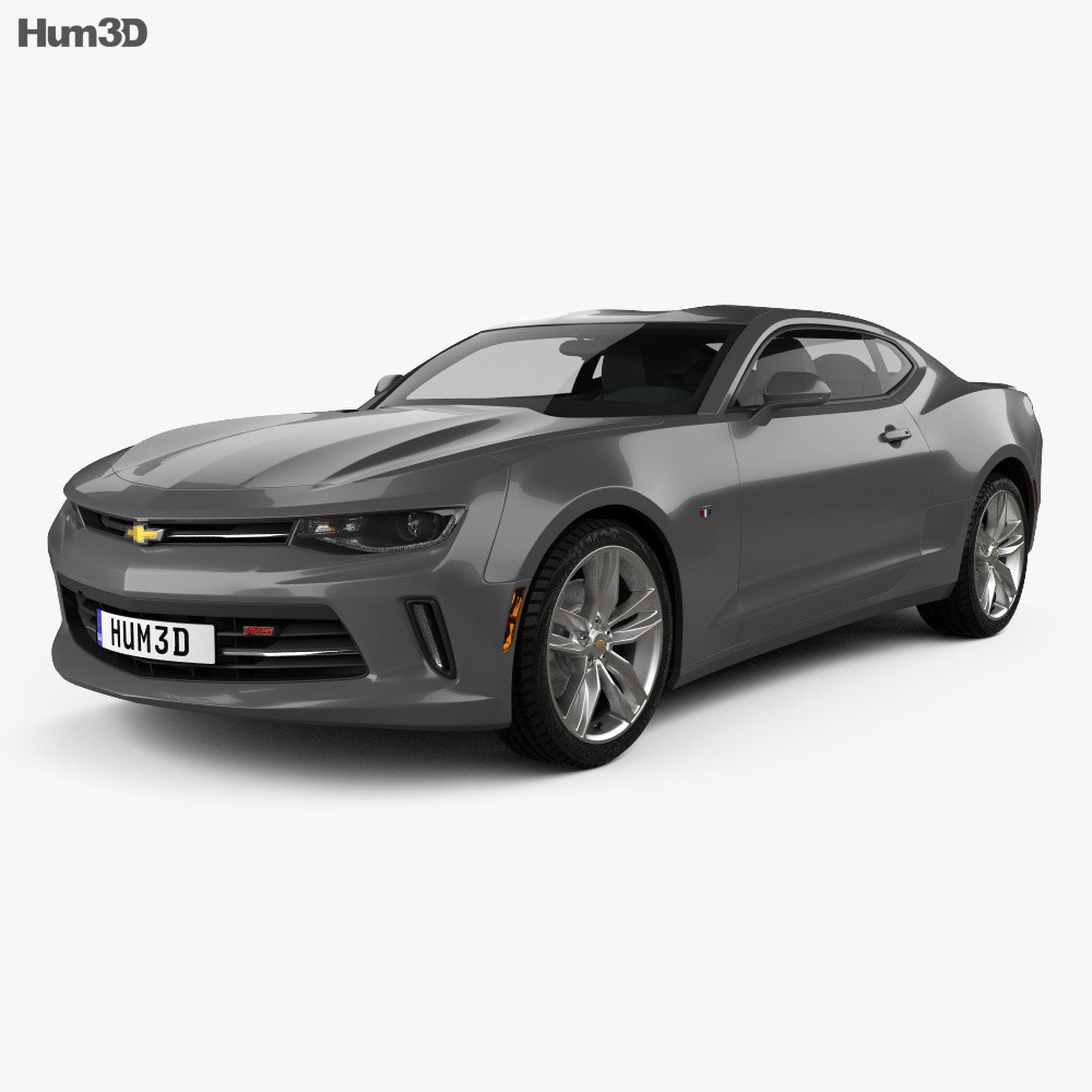 Chevrolet Camaro RS coupe 2019 3D model - Vehicles on Hum3D