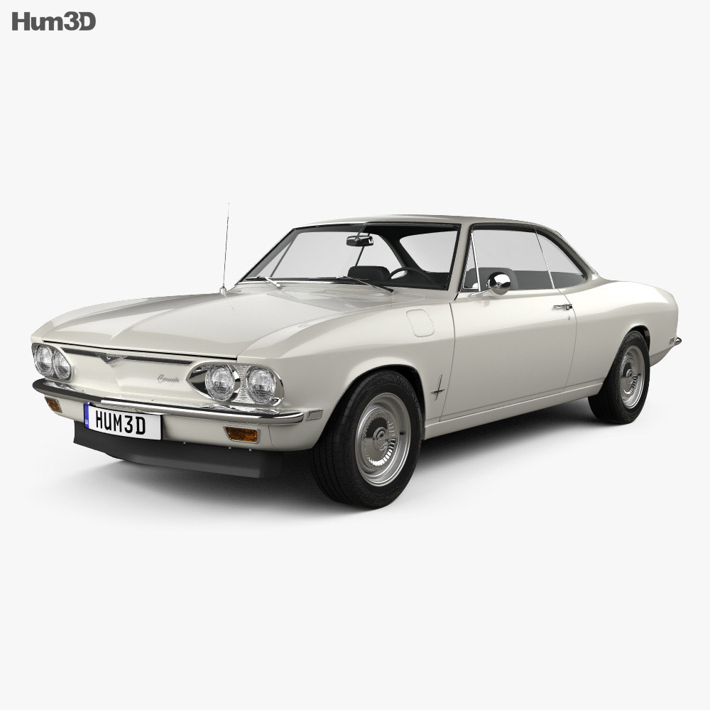 Chevrolet Corvair 1965 3D 모델 