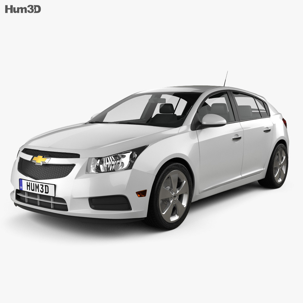 Chevrolet Cruze (J300) hatchback 2014 3d model