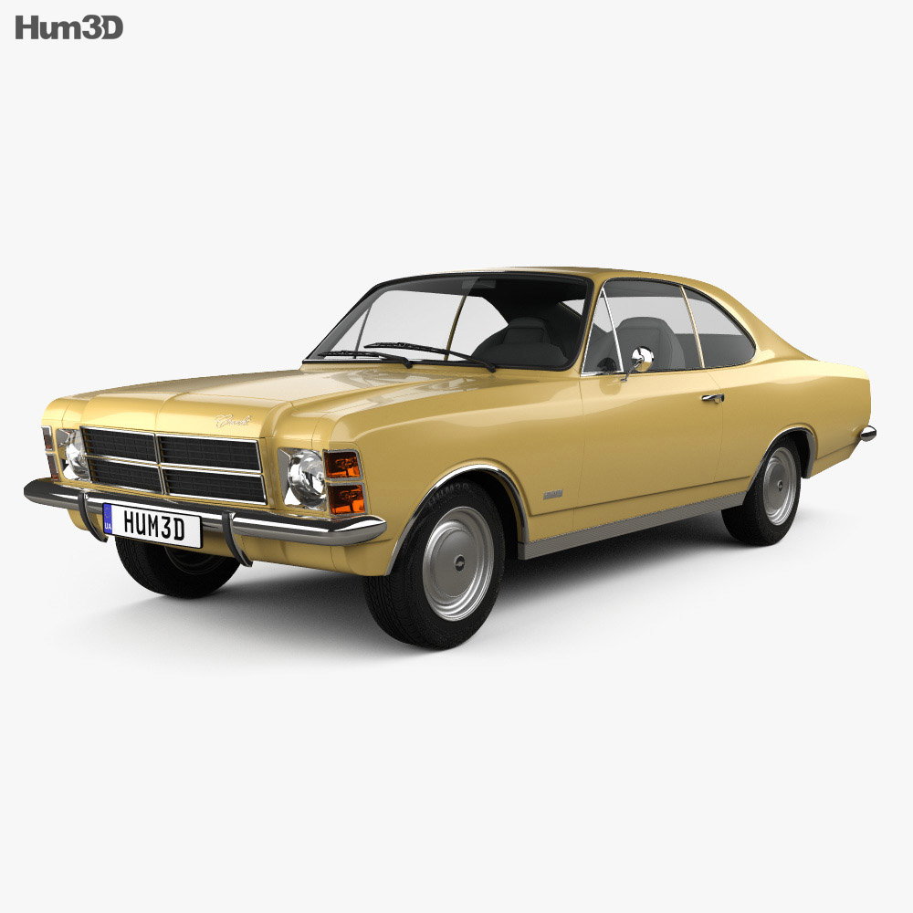 Chevrolet Opala Coupe 1978 3d model