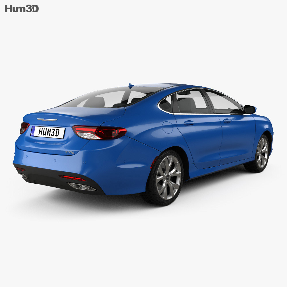 Chrysler 200 S 2015 3D model - Hum3D