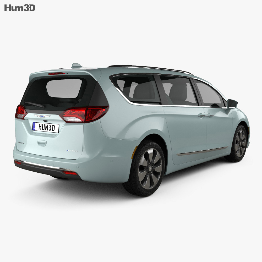 Chrysler Pacifica hybrid 2020 3D model - Vehicles on Hum3D