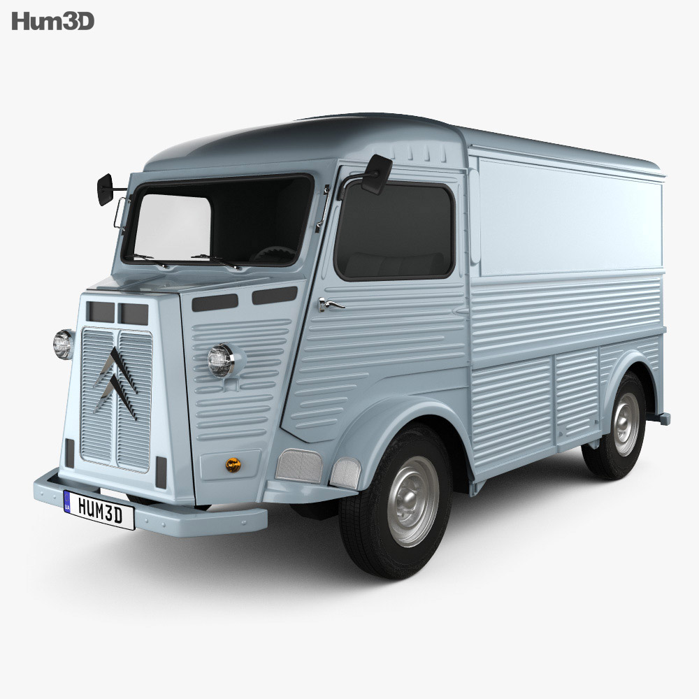 Citroen H Van 1964 3D модель