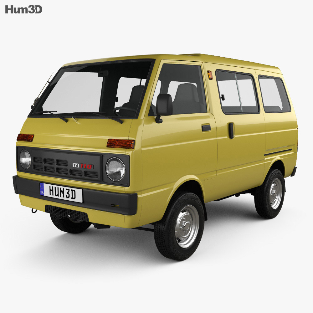 Daihatsu Hijet Tianjin Tj 110 1981 3d Model