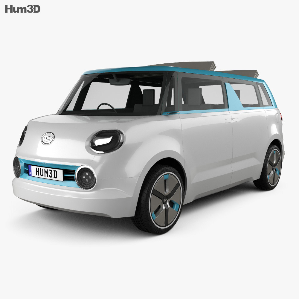 Daihatsu Wai Wai 2014 3d model