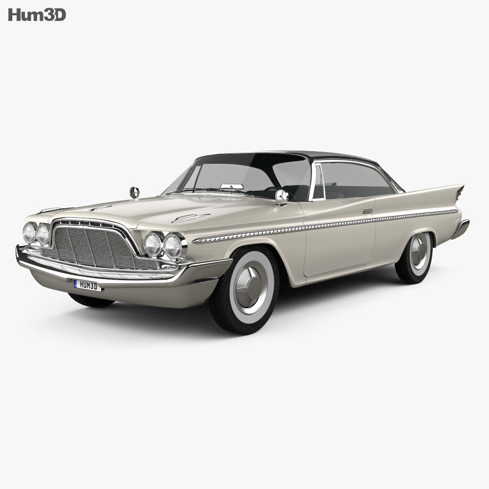 DeSoto Fireflite ハードトップ Coupe 1960 3Dモデル