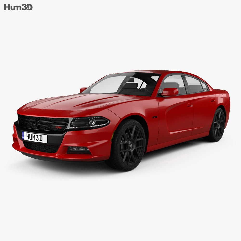 Dodge Charger (LD) 2018 3D 모델 