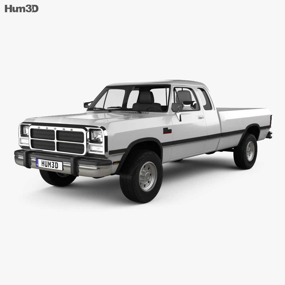 Dodge ram 3d model