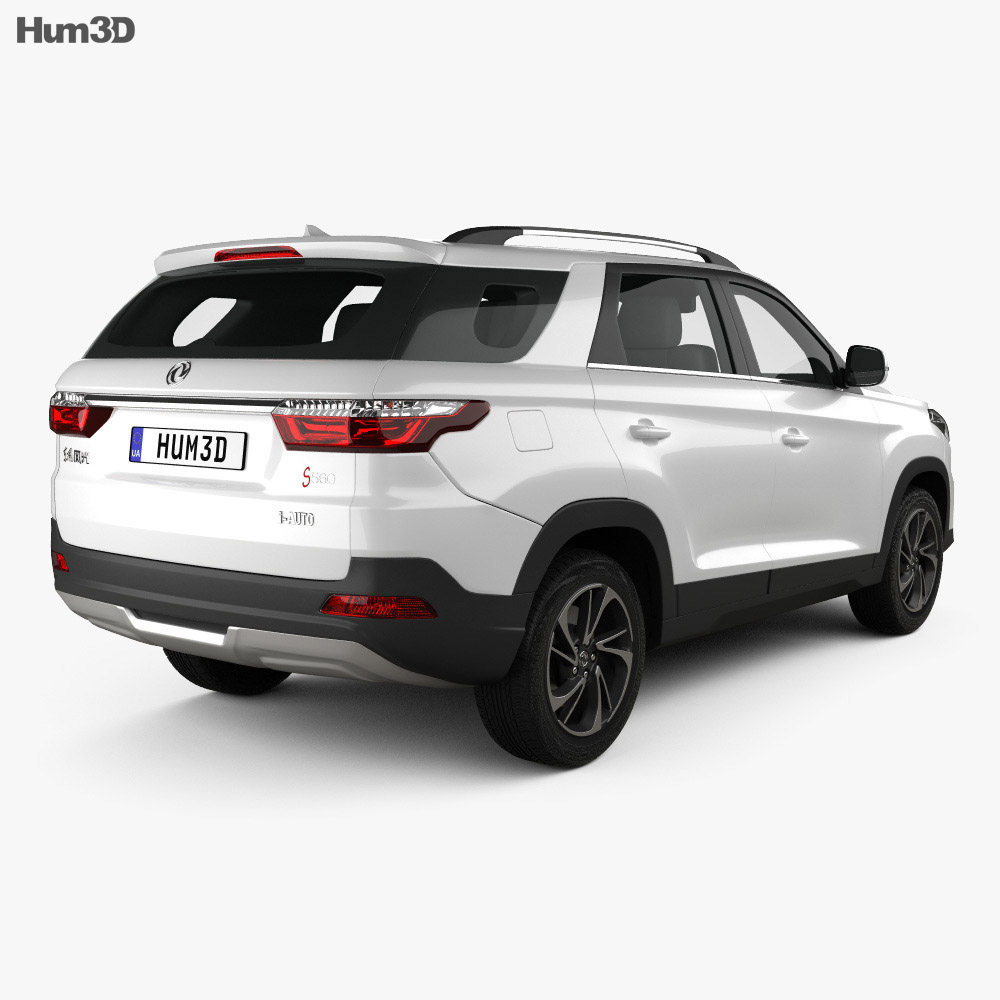 DongFeng Fengxing S560 2021 3d model back view
