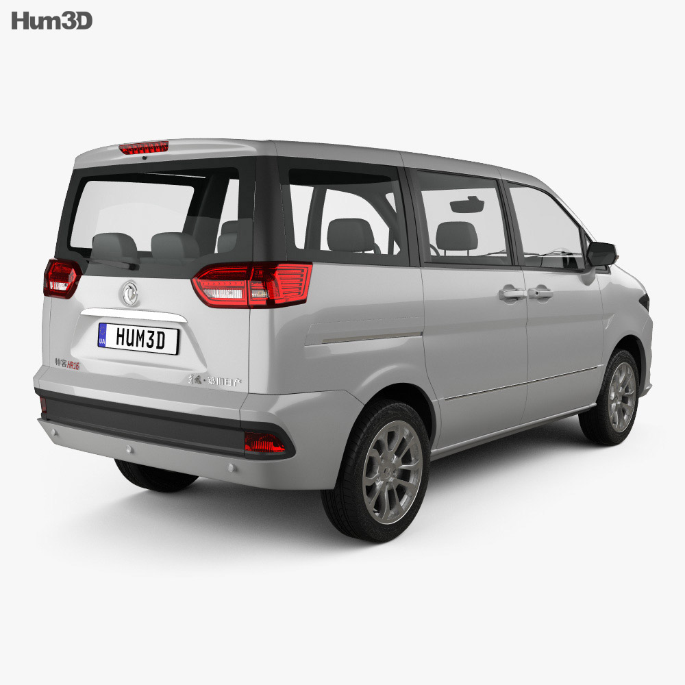 DongFeng Succe 2021 3d model back view