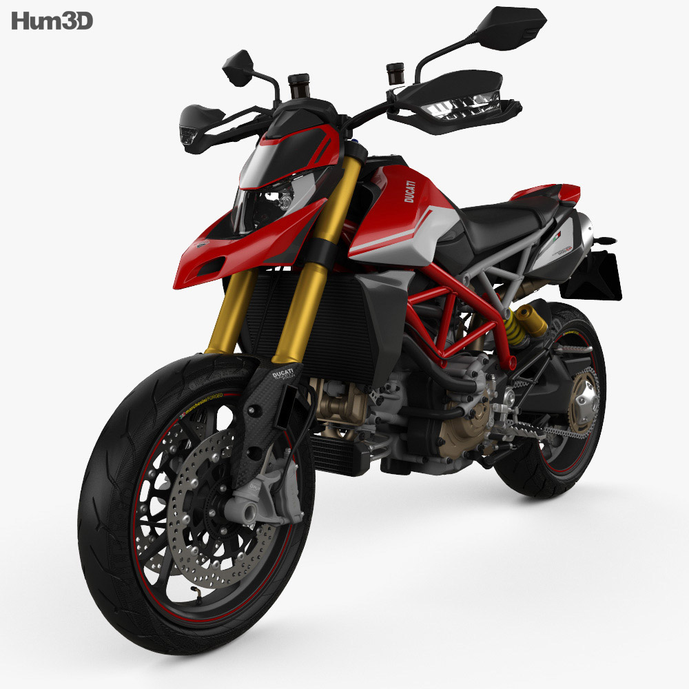 Ducati Hypermotard 950SP 2019 3D模型