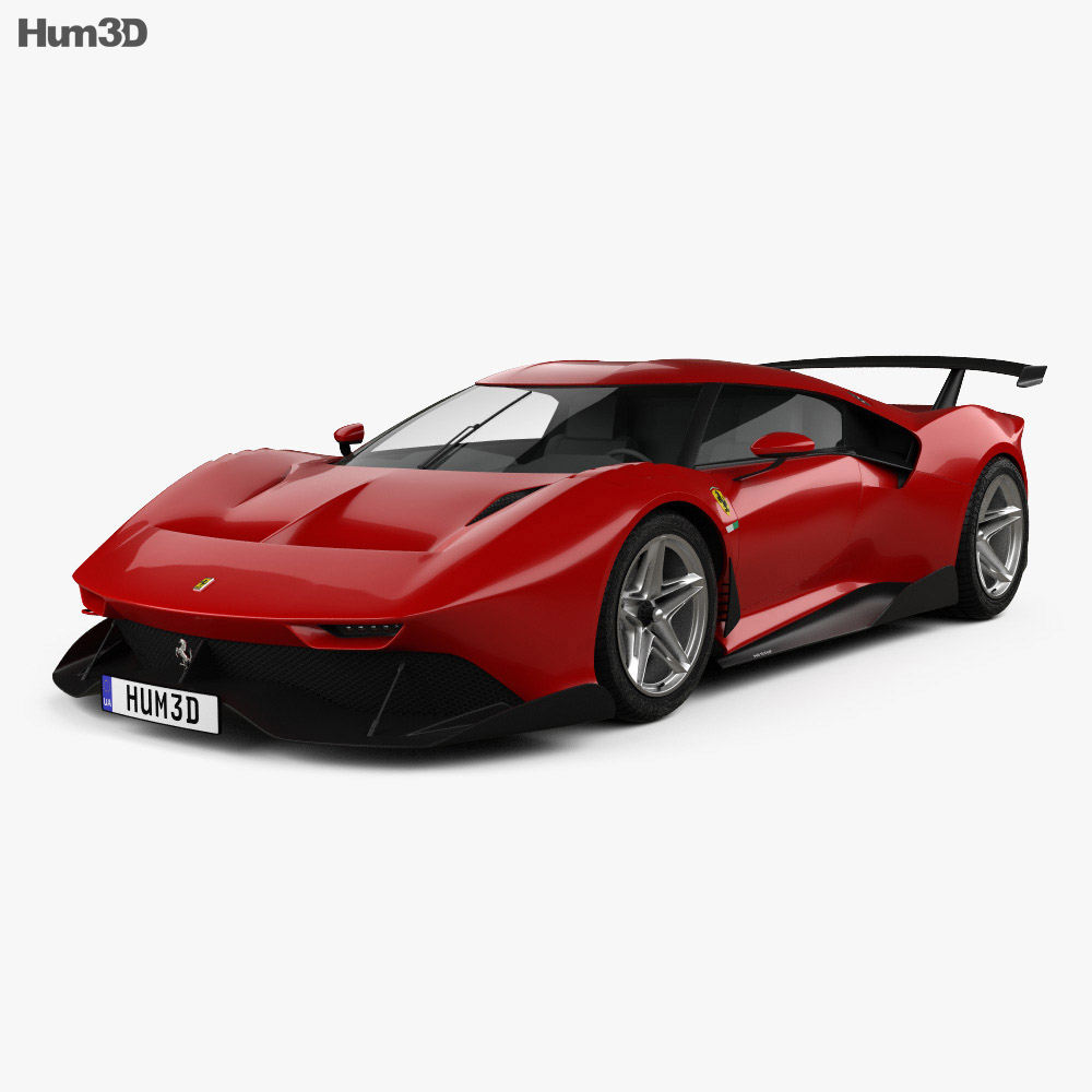 Ferrari P80 C 2019 3D model - Vehicles on Hum3D