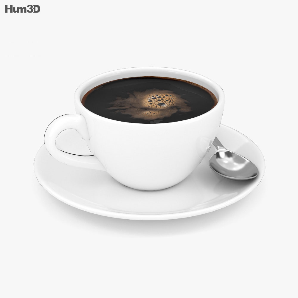 Black Coffee 3d model