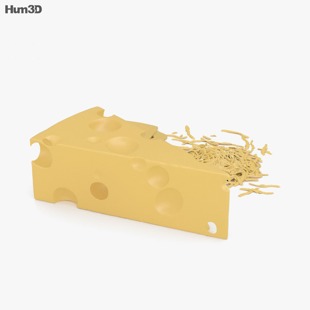 Swiss Cheese 3d model