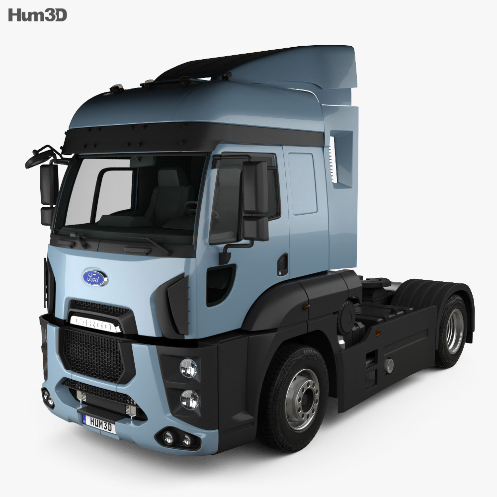 Ford Cargo XHR Tractor Truck 2014 3d model