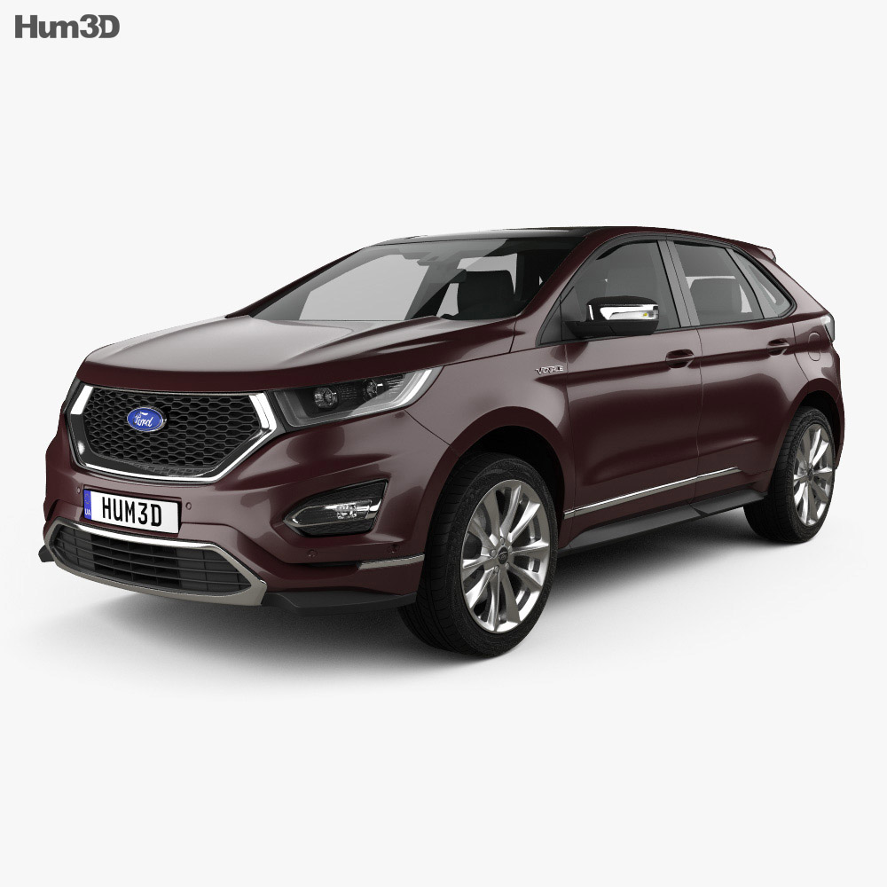 Ford Edge Vignale 2019 3D model - Vehicles on Hum3D