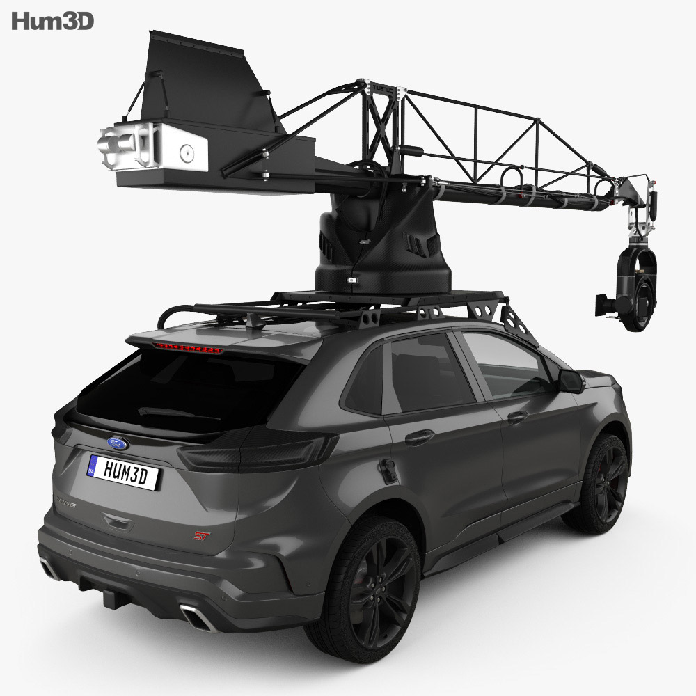Ford Edge ST Camera Car 2019 3D model - Vehicles on Hum3D