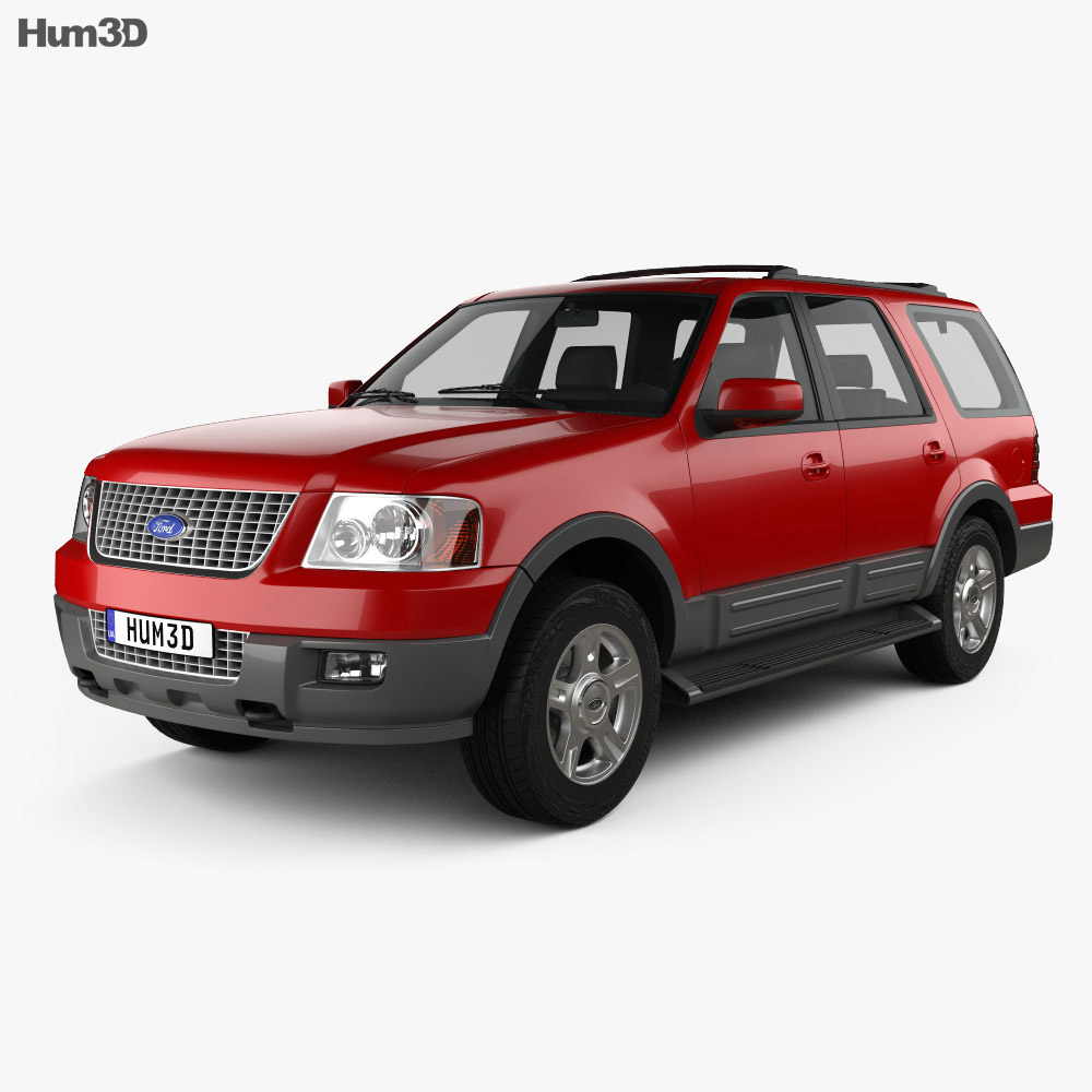 Ford Expedition 2006 3d model