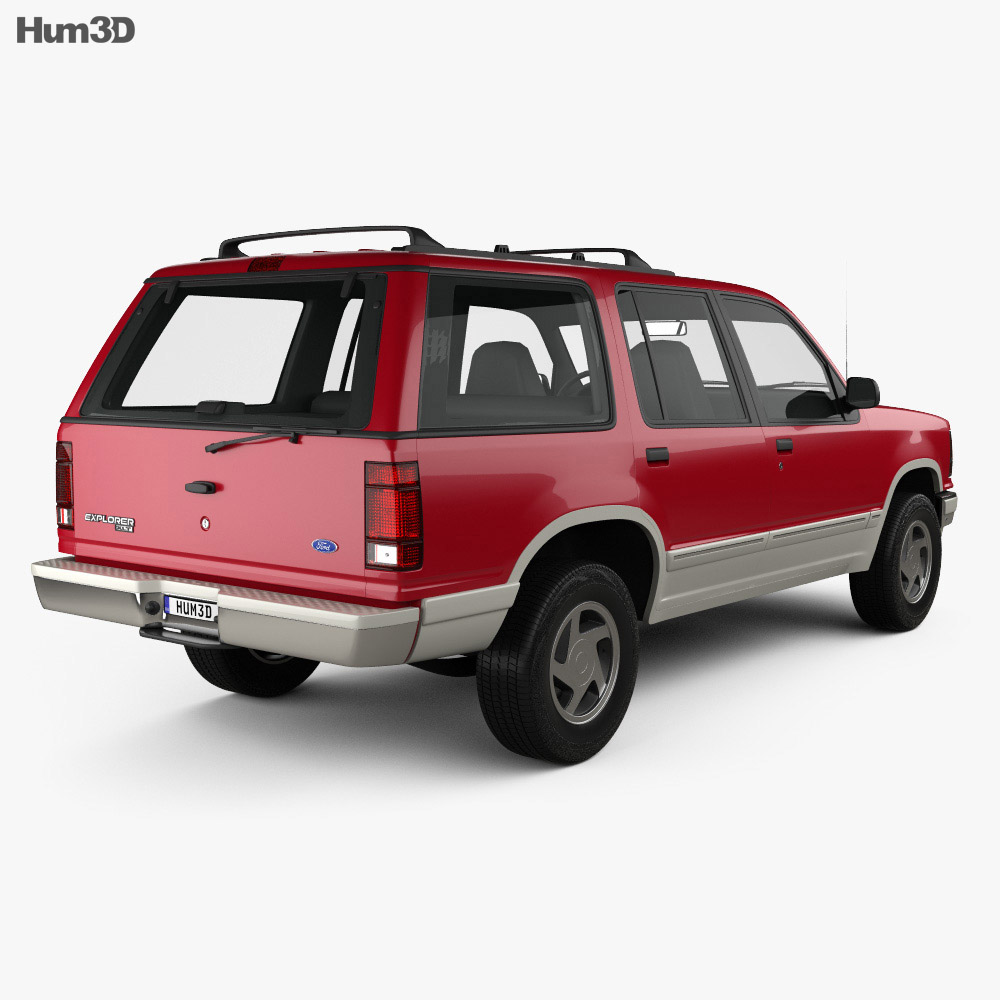 Ford Explorer 1994 3D model - Vehicles on Hum3D