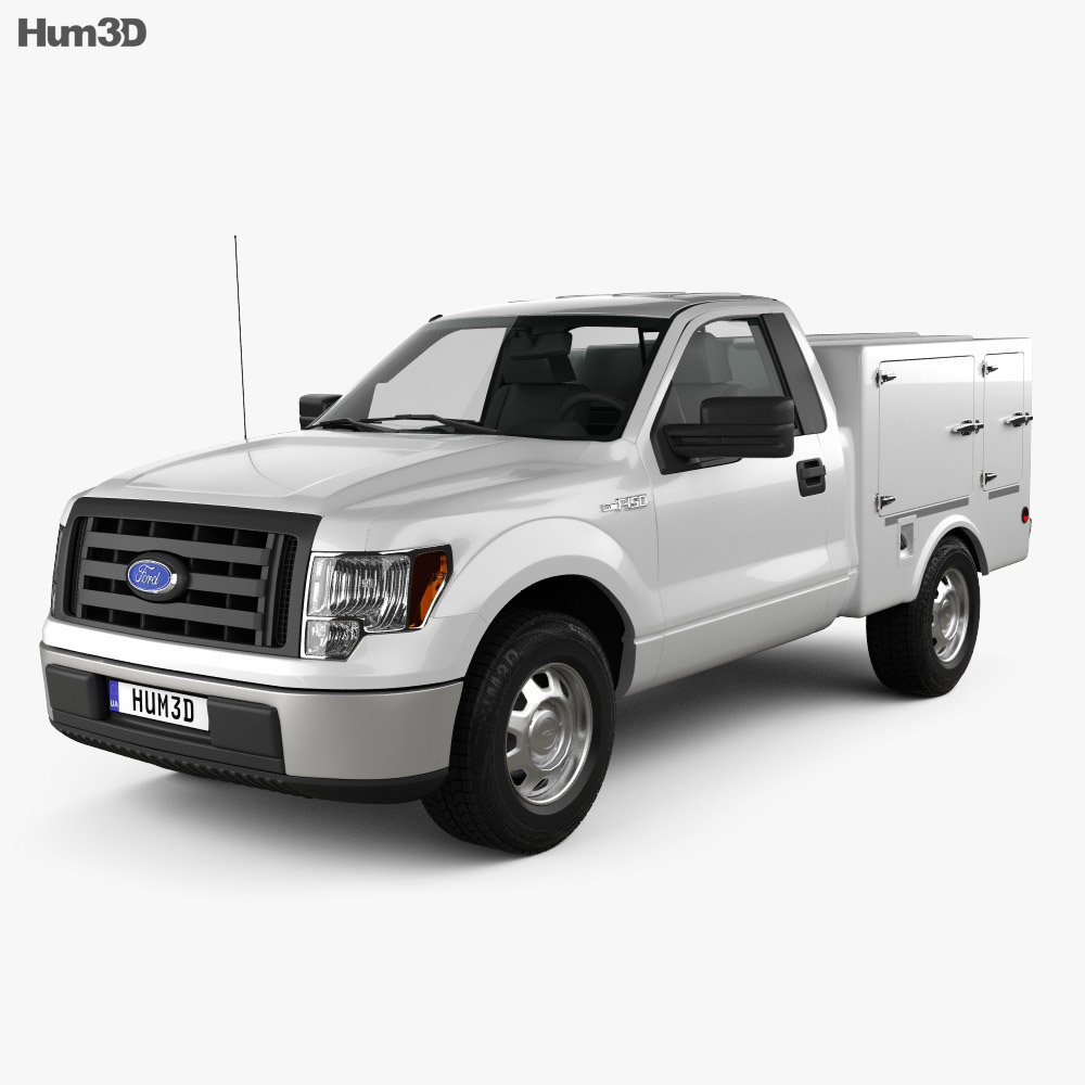 Ford F-150 6 Series WB 2014 3D 모델 