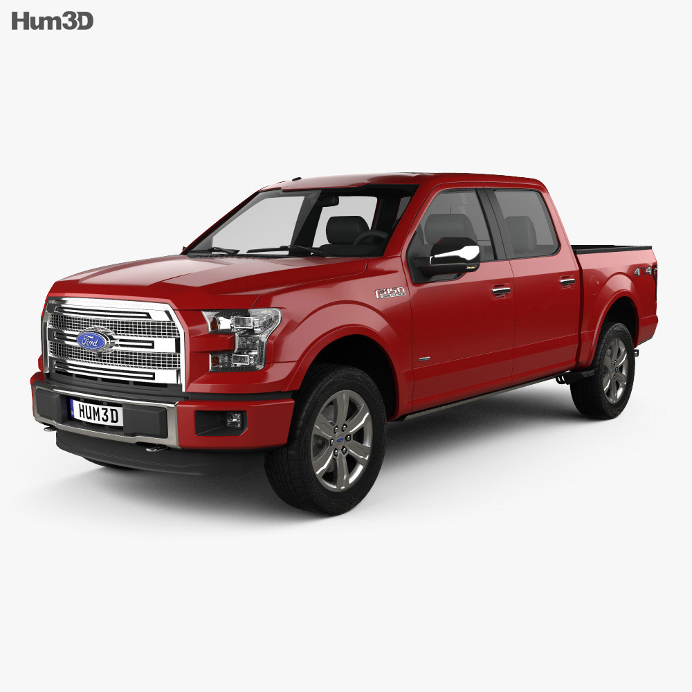 Super Crew Cab >> Ford F 150 Super Crew Cab Platinum 2014 3d Model Super Crew Cab >> Ford F 150 Super Crew Cab Platinum 2014 3d Model