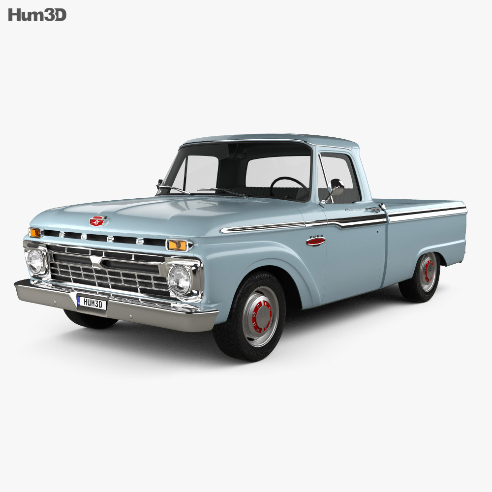 Ford F-100 1966 3D-Modell