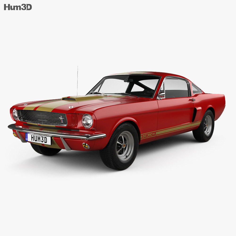 Ford Mustang 350GT 1969 3Dモデル