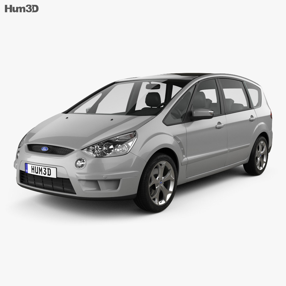 Ford S-Max 2010 3d model