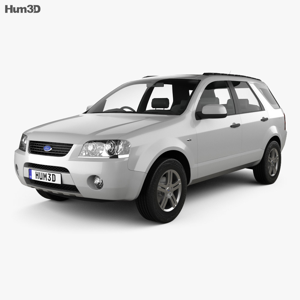 Ford Territory (SY) 2009 Modelo 3d