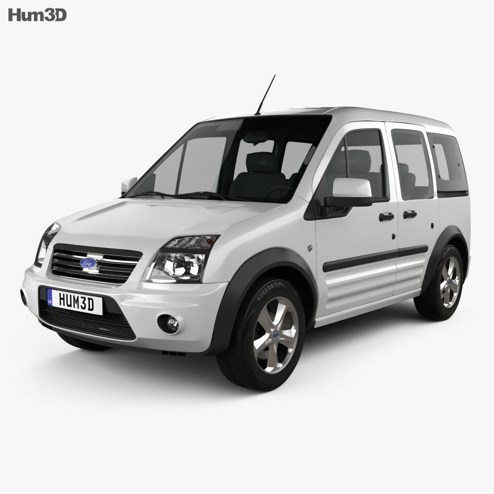 Ford Tourneo Connect SWB 2014 3d model