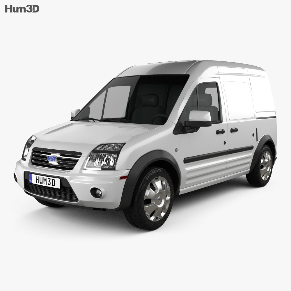 Ford Transit Connect LWB 2014 3D 모델 