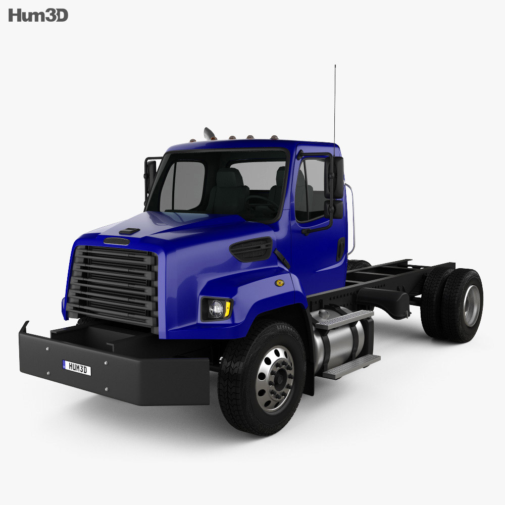 Freightliner 108SD Chassis Truck 2014 3d model