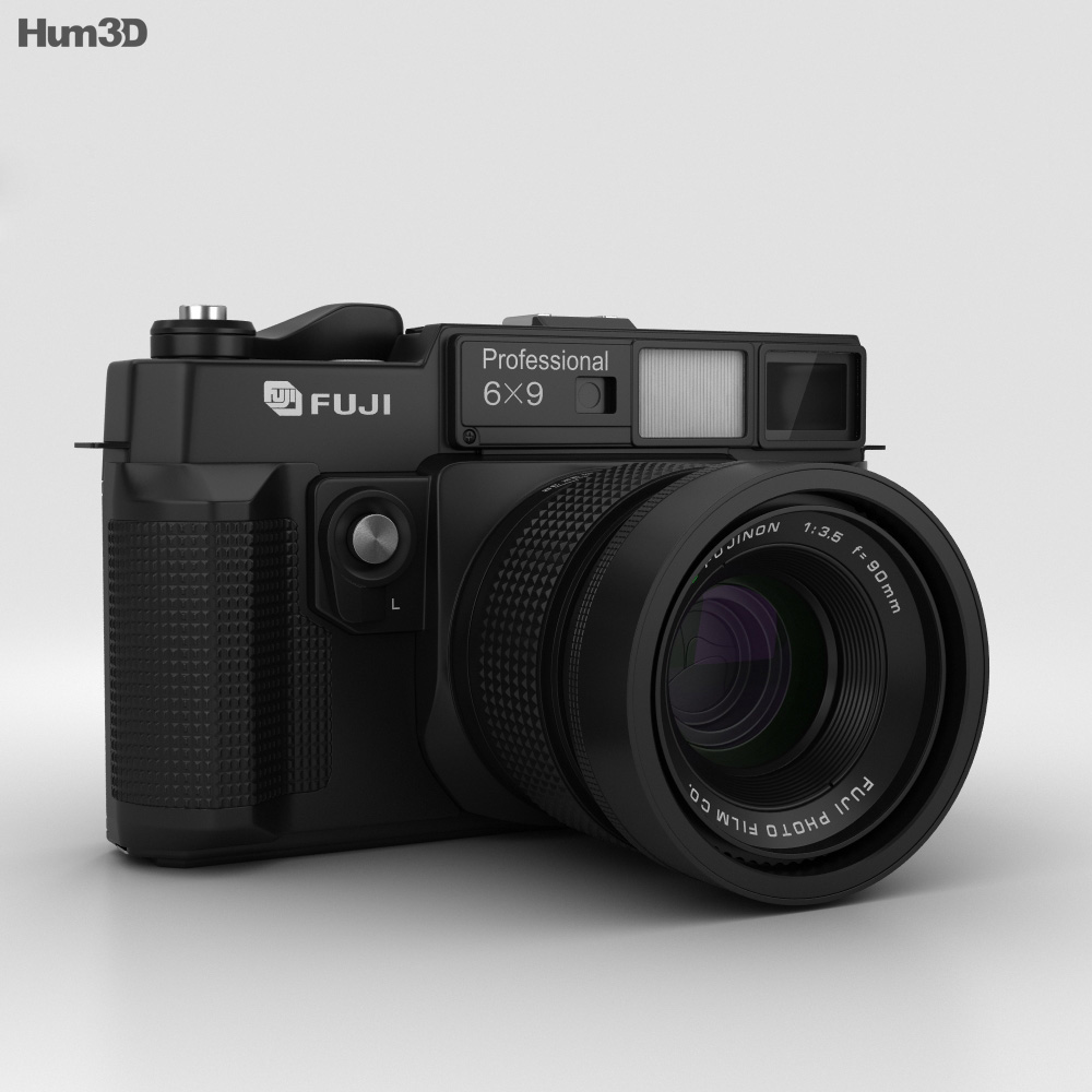 Fujifilm GW690II 3D-Modell