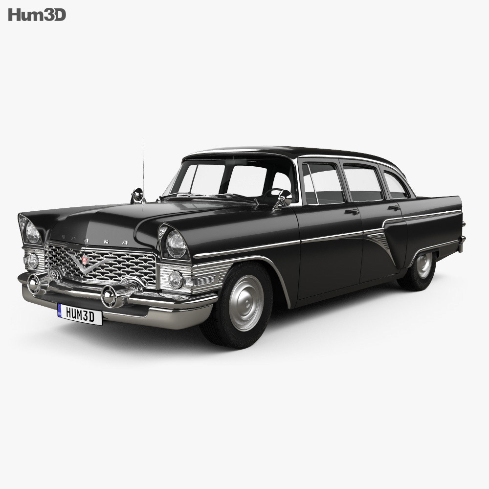 GAZ 13 Chaika 1959 3d model