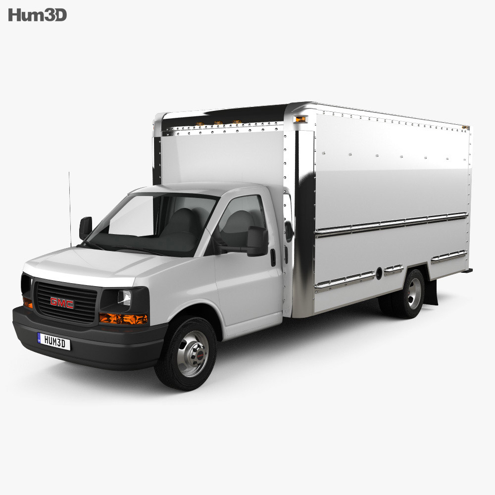 GMC Savana 箱式卡车 2012 3D模型