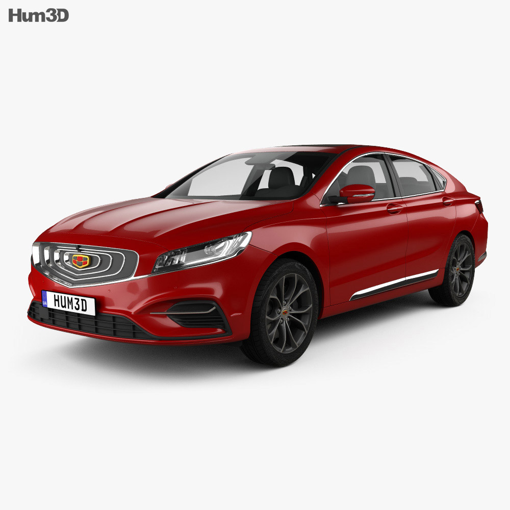 Geely Borui GE 2021 3D model - Vehicles on Hum3D