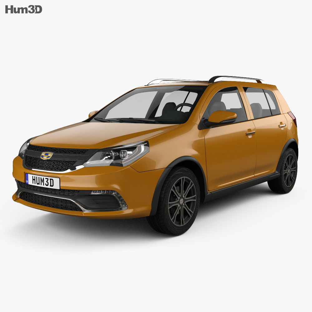 Geely Jingang Cross 2019 3d model