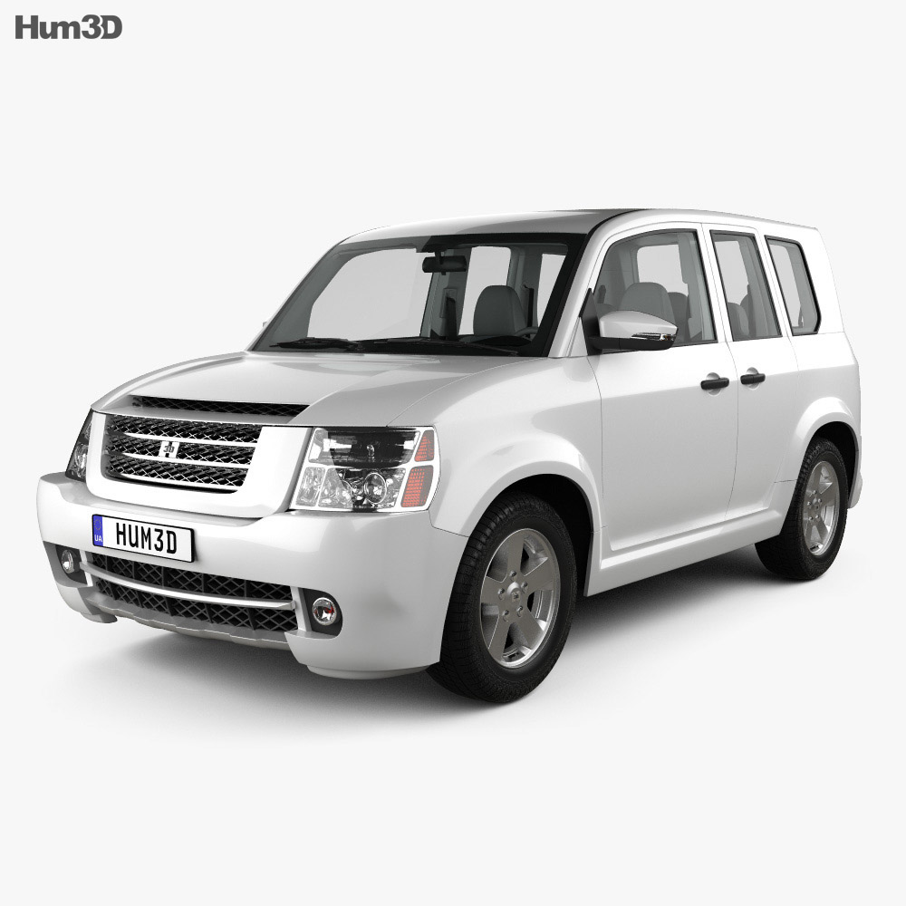 Generic SUV with HQ interior 2014 3d model