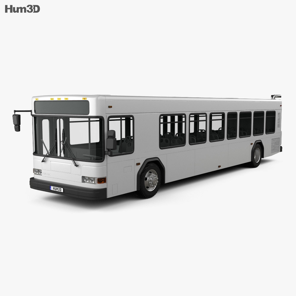 Gillig Low Floor Bus 2012 3D模型