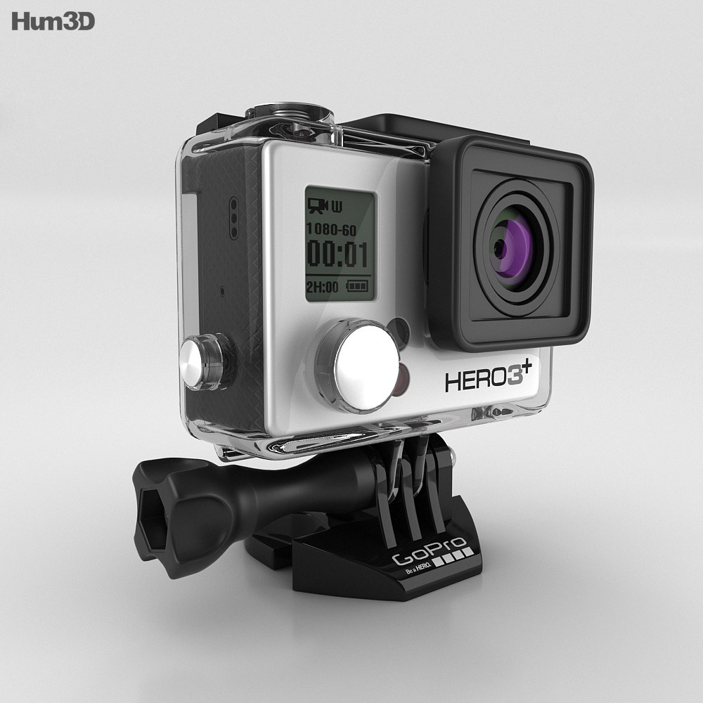 GoPro HERO3+ Modelo 3D